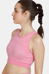 Zelocity Quick Dry Sports Bra - Wild Rose — thumbnail 3
